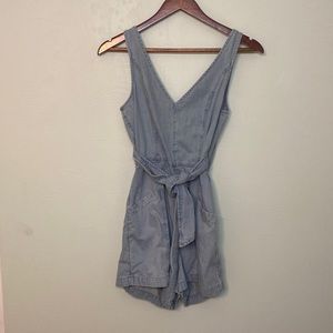 Denim Romper